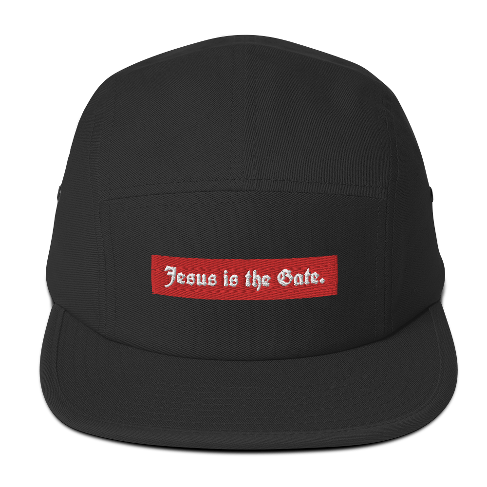 Jesus is the Gate. Five Panel Cap