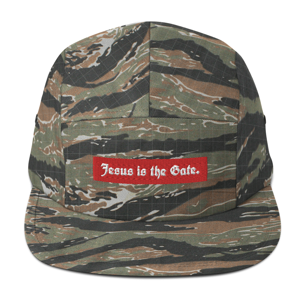 Jesus is the Gate. Five Panel Cap