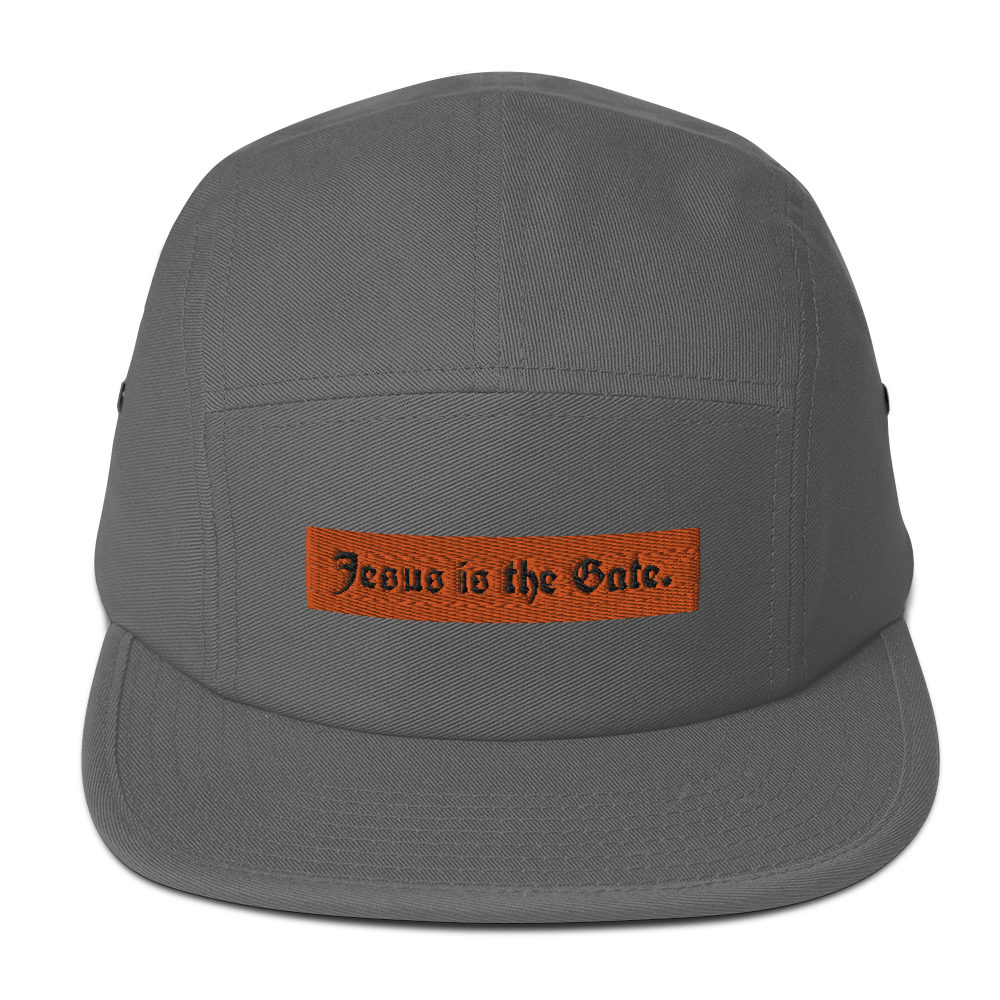 Jesus is the Gate. Five Panel Cap