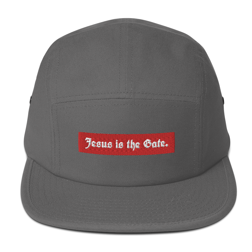 Jesus is the Gate. Five Panel Cap