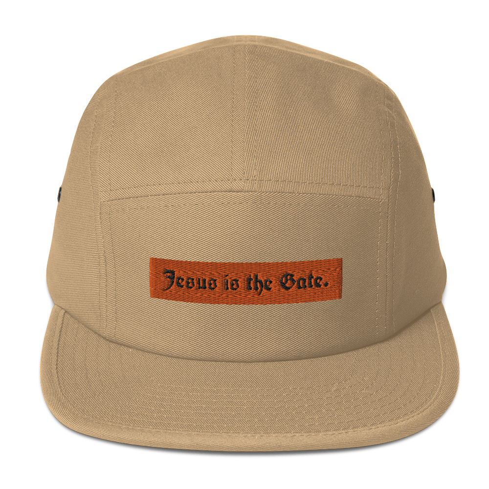 Jesus is the Gate. Five Panel Cap