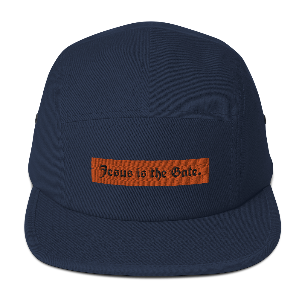 Jesus is the Gate. Five Panel Cap