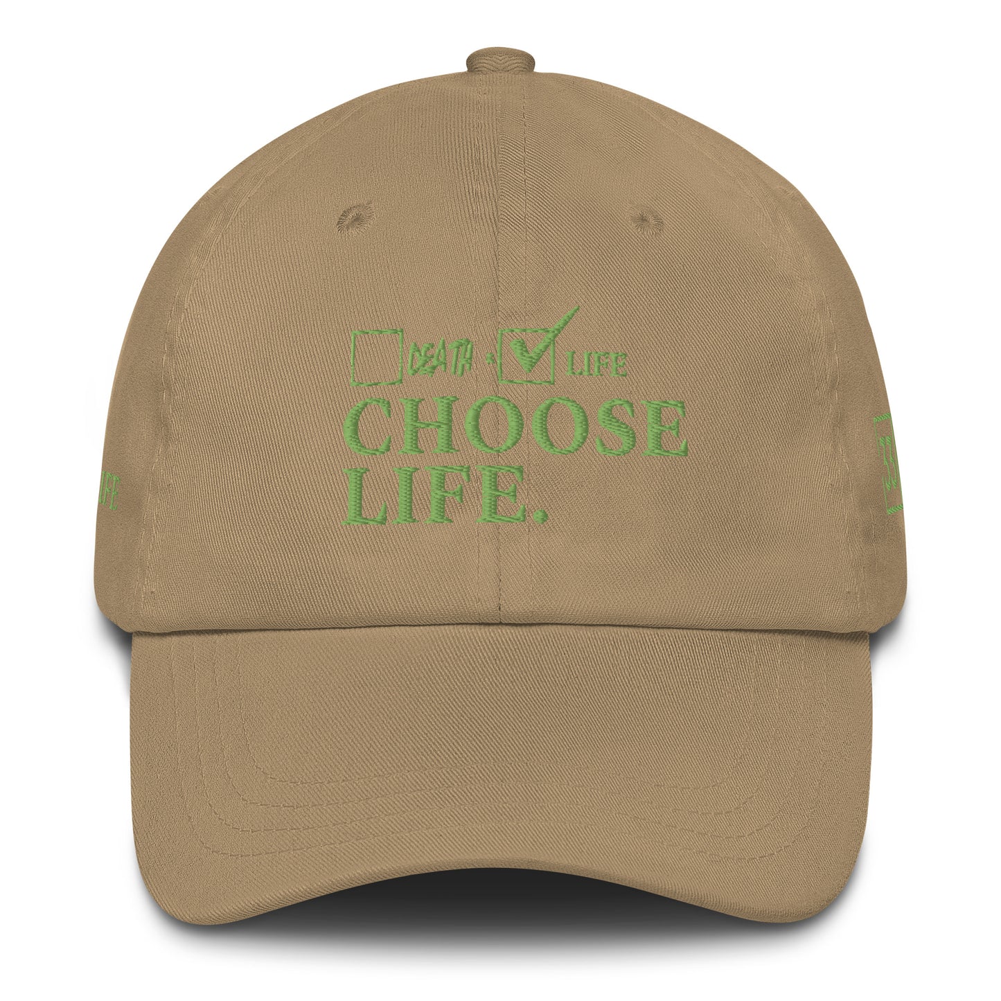 CHOSSE LIFE Dad hat