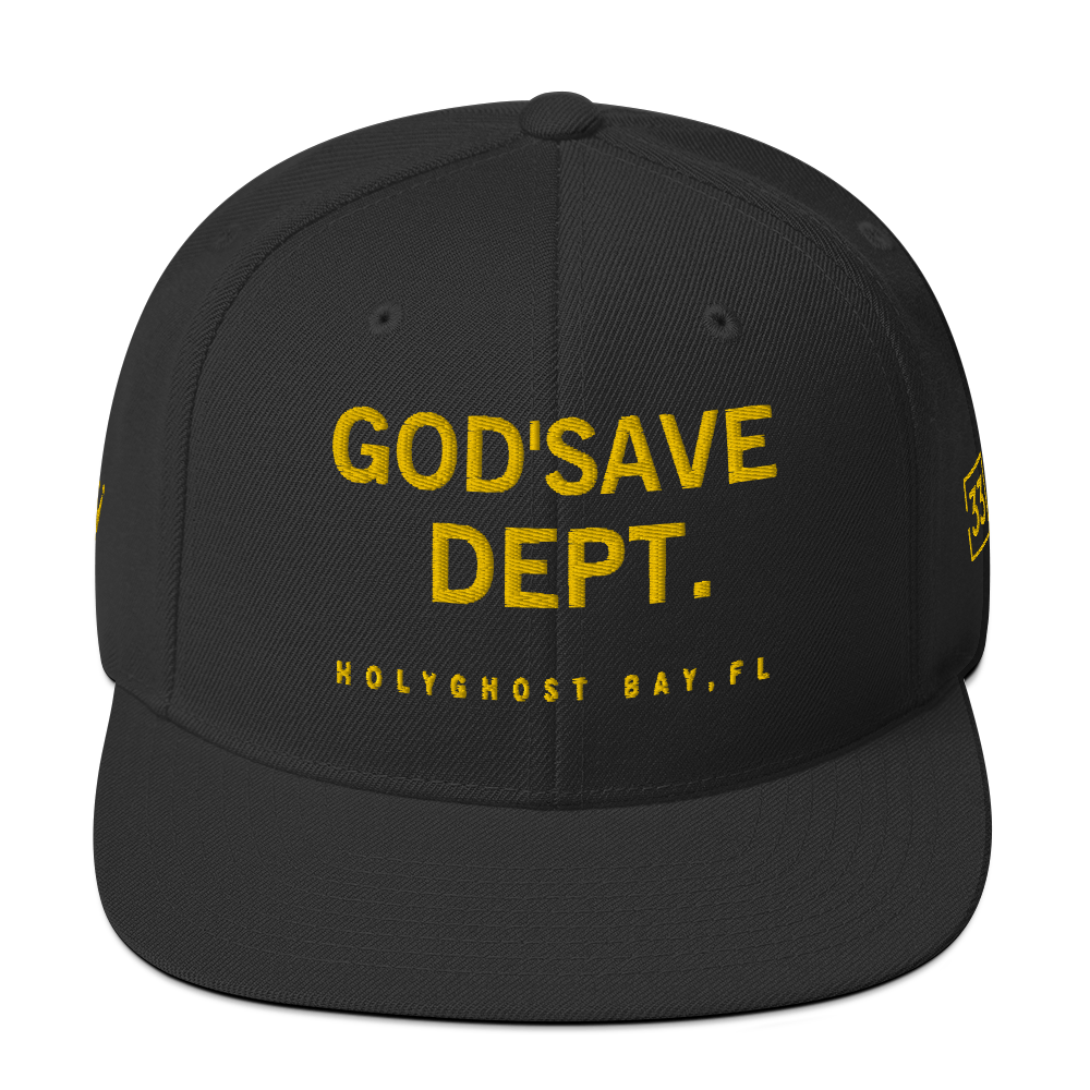 GOD'SAVE Snapback Hat