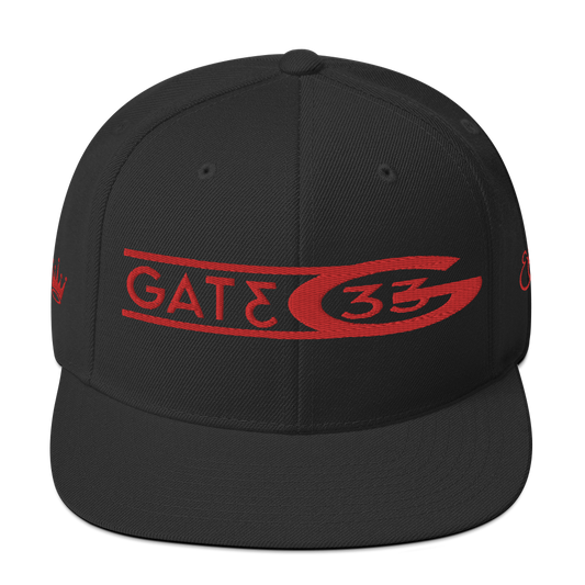 Gate33 Snapback Hat