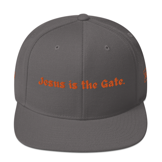 Jesus is the Gate. Snapback Hat