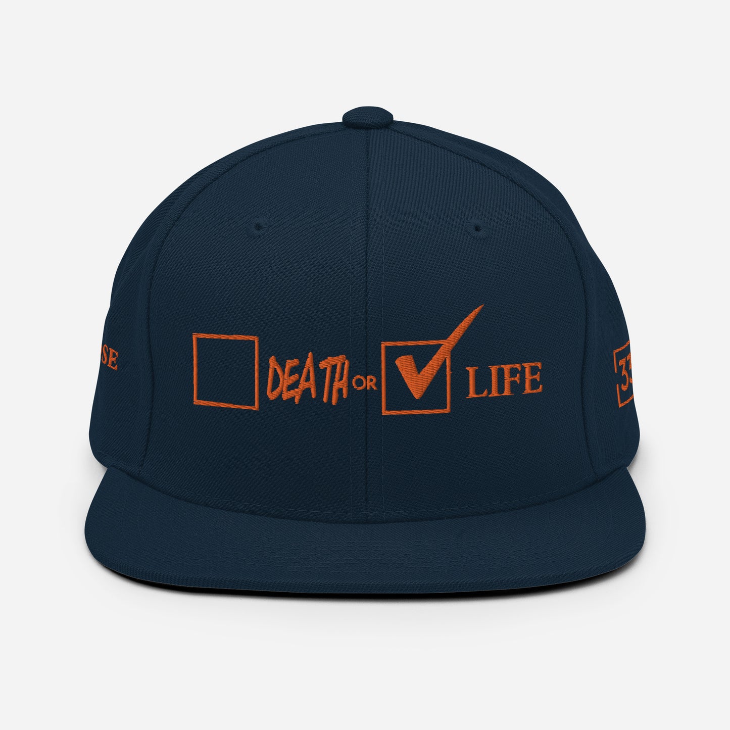 CHOOSE LIFE.Snapback Hat