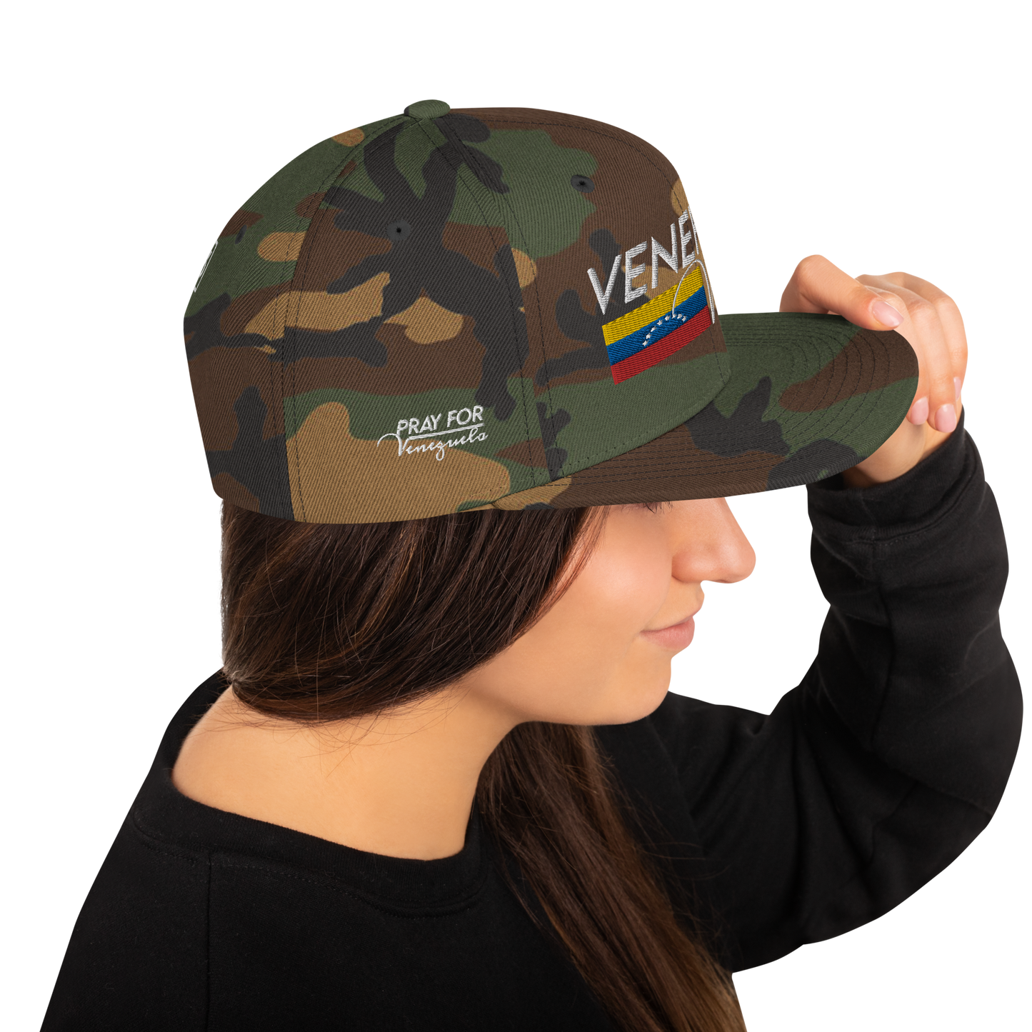 Pray for Venezuela Snapback Hat