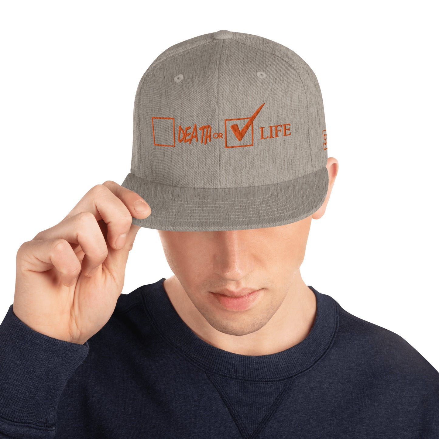 CHOOSE LIFE.Snapback Hat