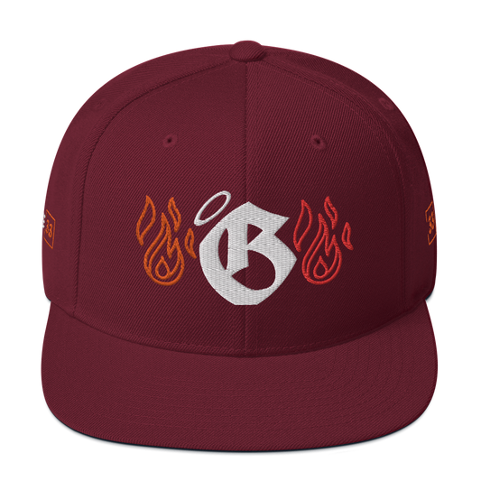 G Flames Snapback Hat