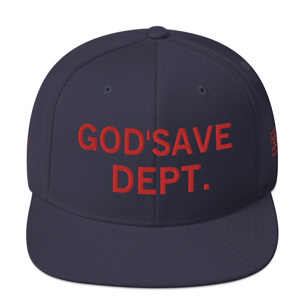 GOD'SAVE DEPT. Snapback Hat