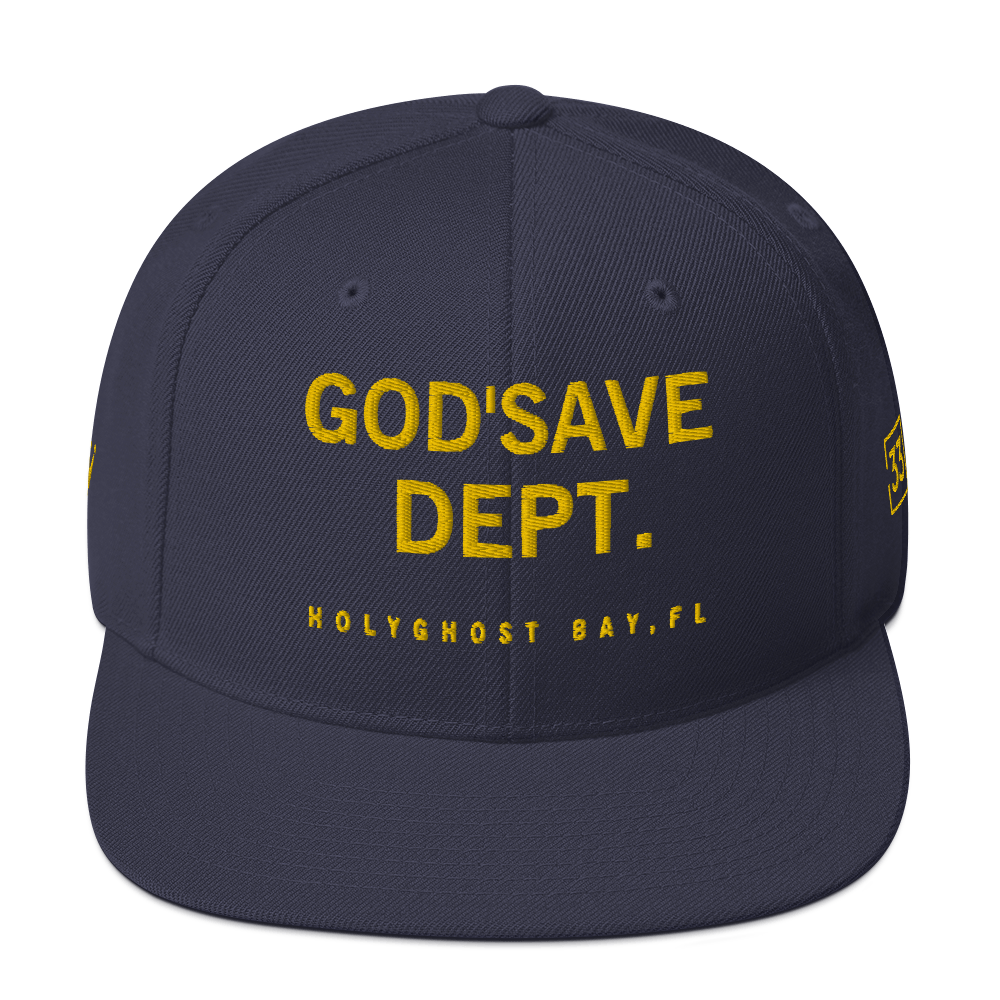 GOD'SAVE Snapback Hat