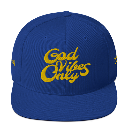 God Vibes Only Snapback Hat