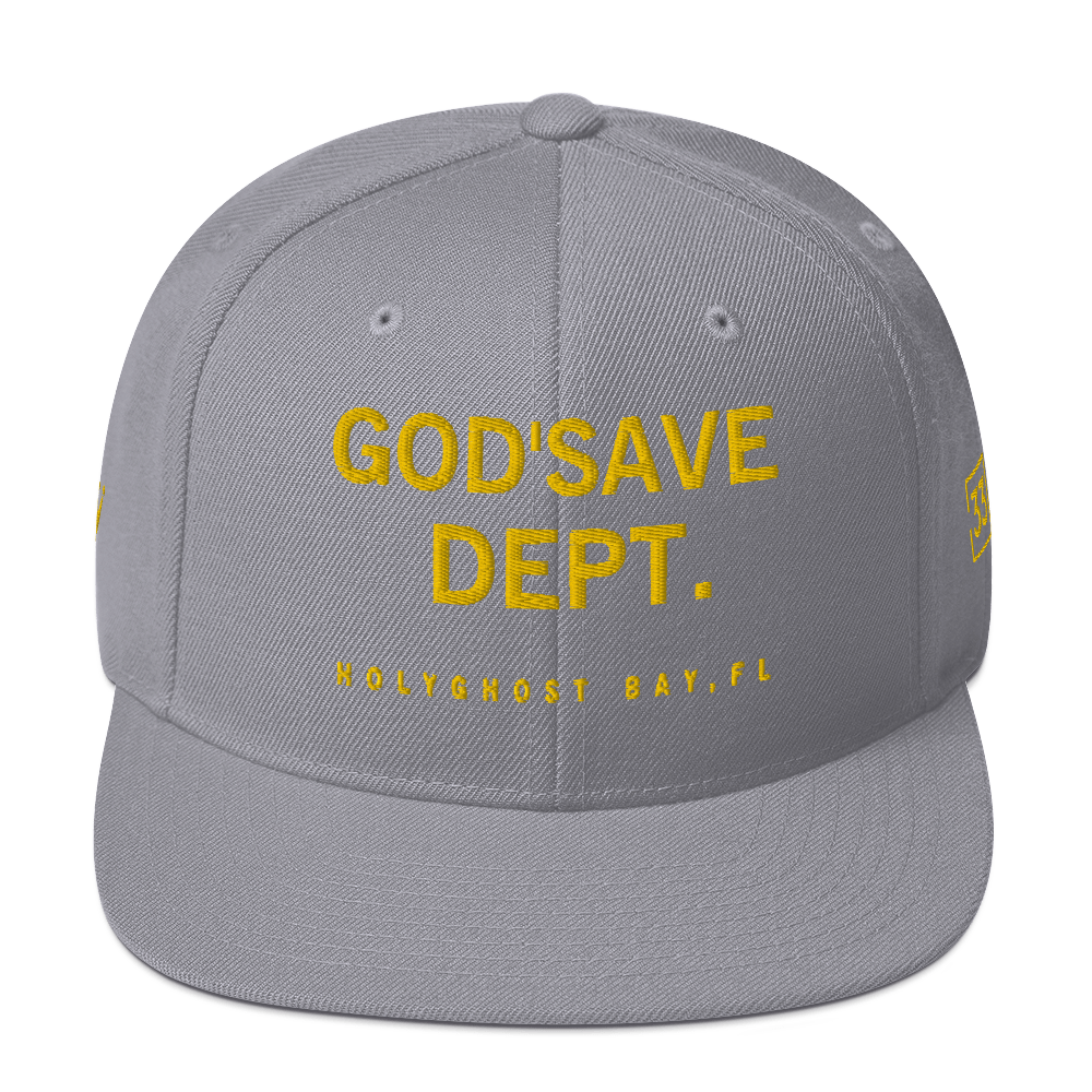 GOD'SAVE Snapback Hat