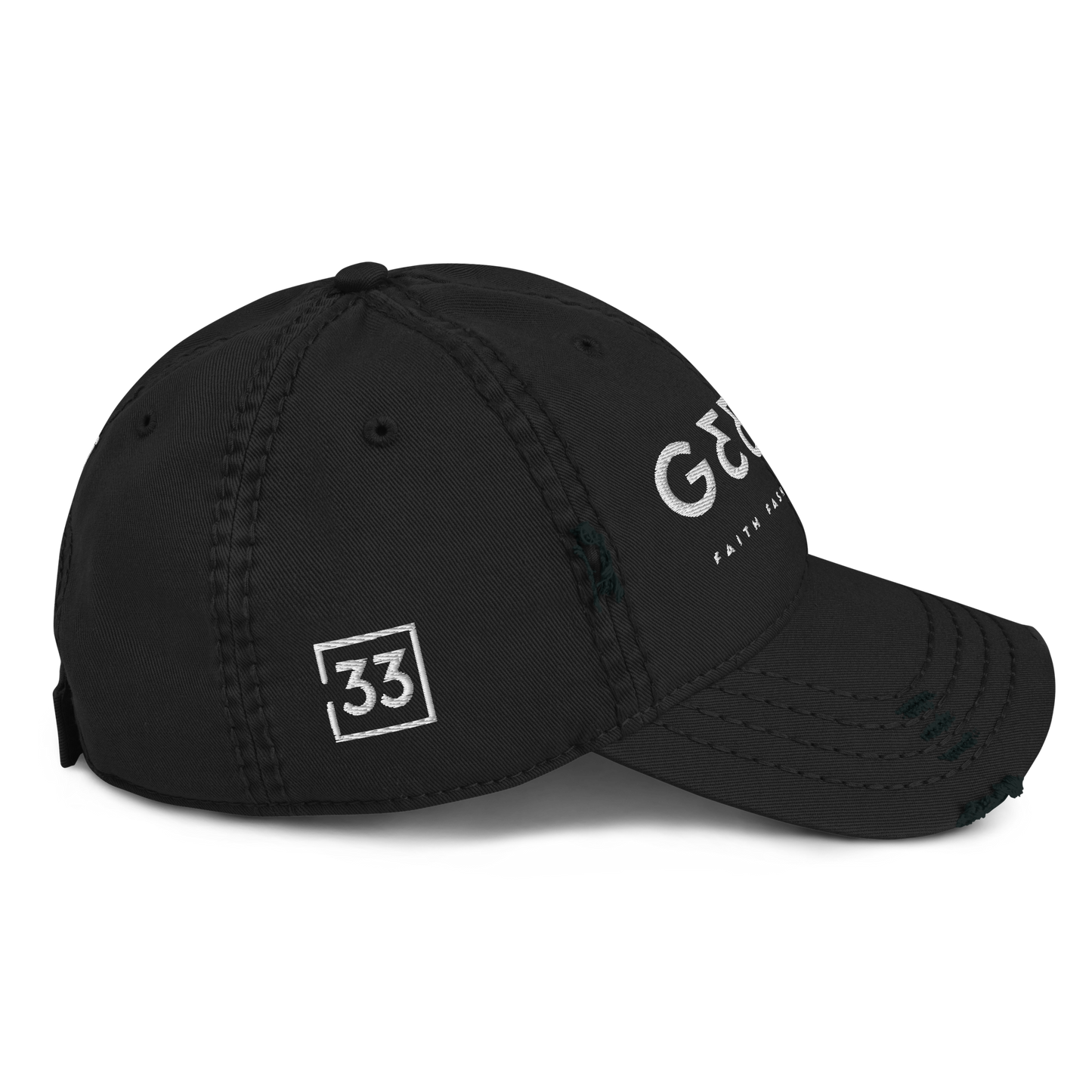 G33Z=Z Distressed Dad Hat