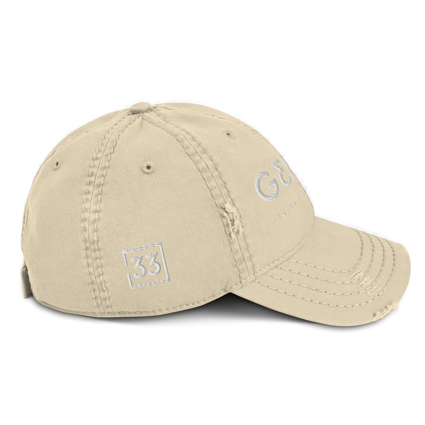 G33Z=Z Distressed Dad Hat