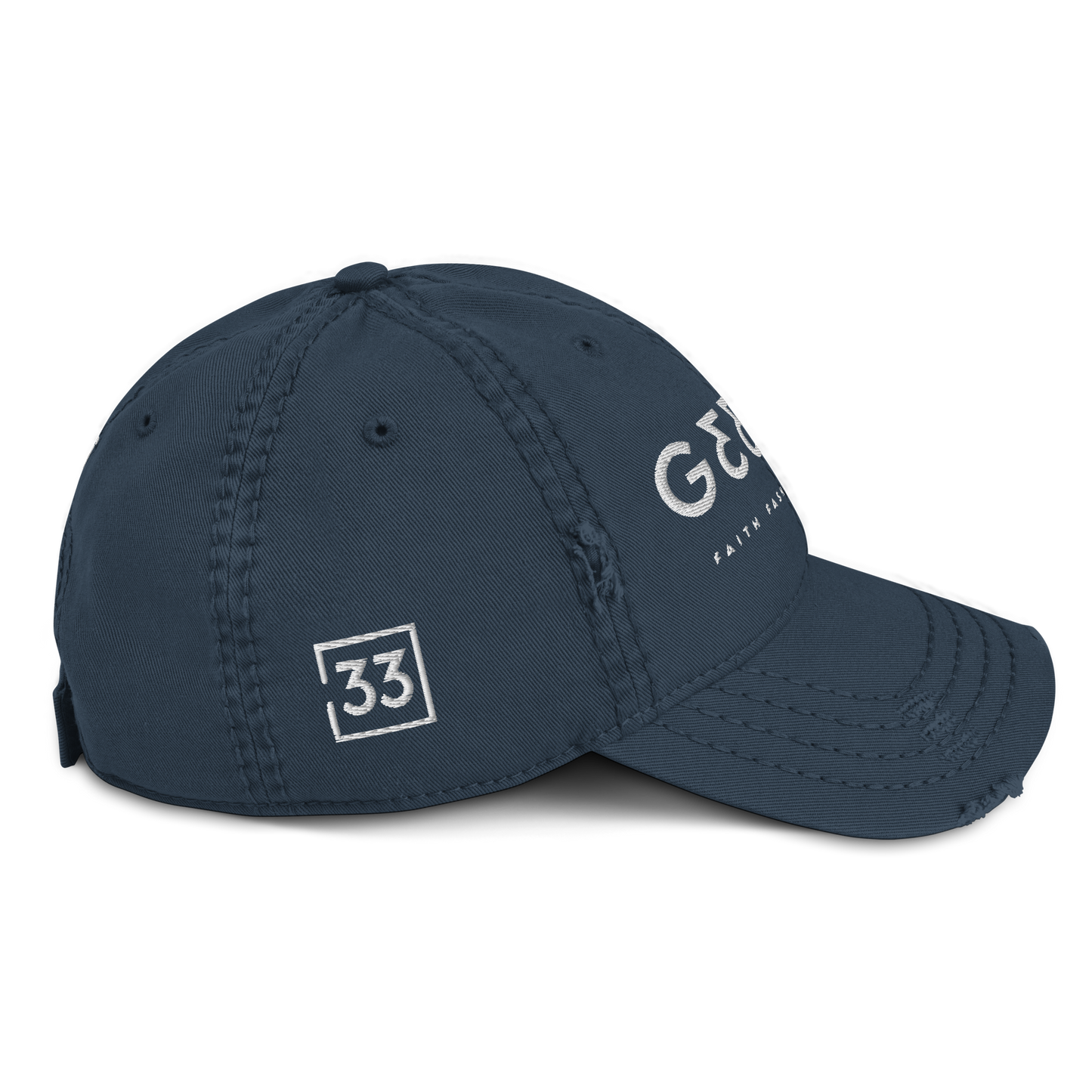 G33Z=Z Distressed Dad Hat