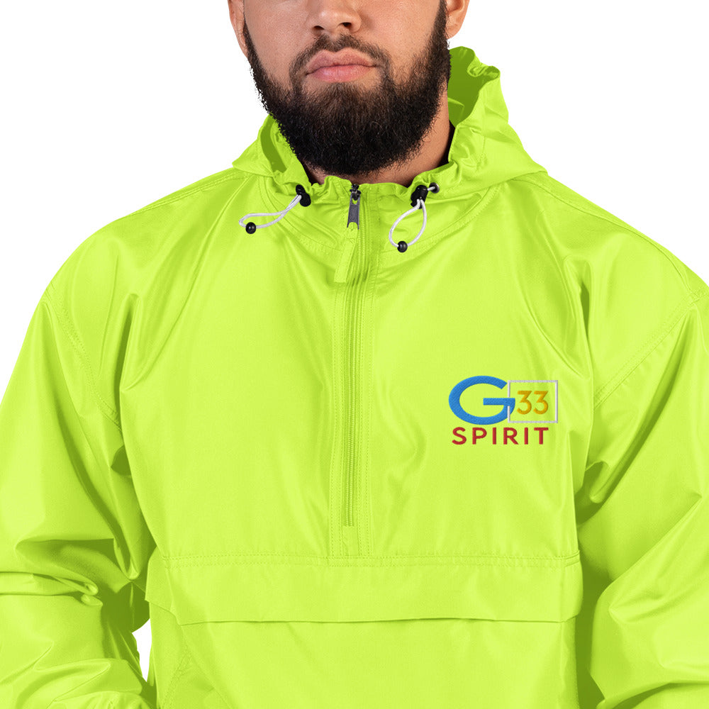 Embroidered Champion Packable Jacket