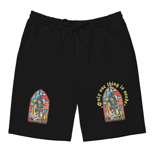 Only one thing is needed 33 Men's fleece shorts