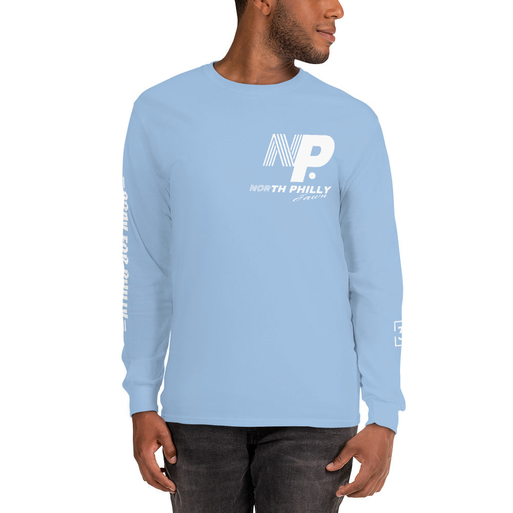 PRAY FOR PHILLY Men’s Long Sleeve Shirt