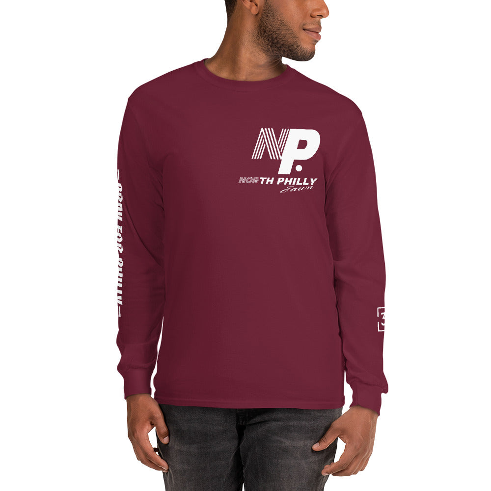 PRAY FOR PHILLY Men’s Long Sleeve Shirt