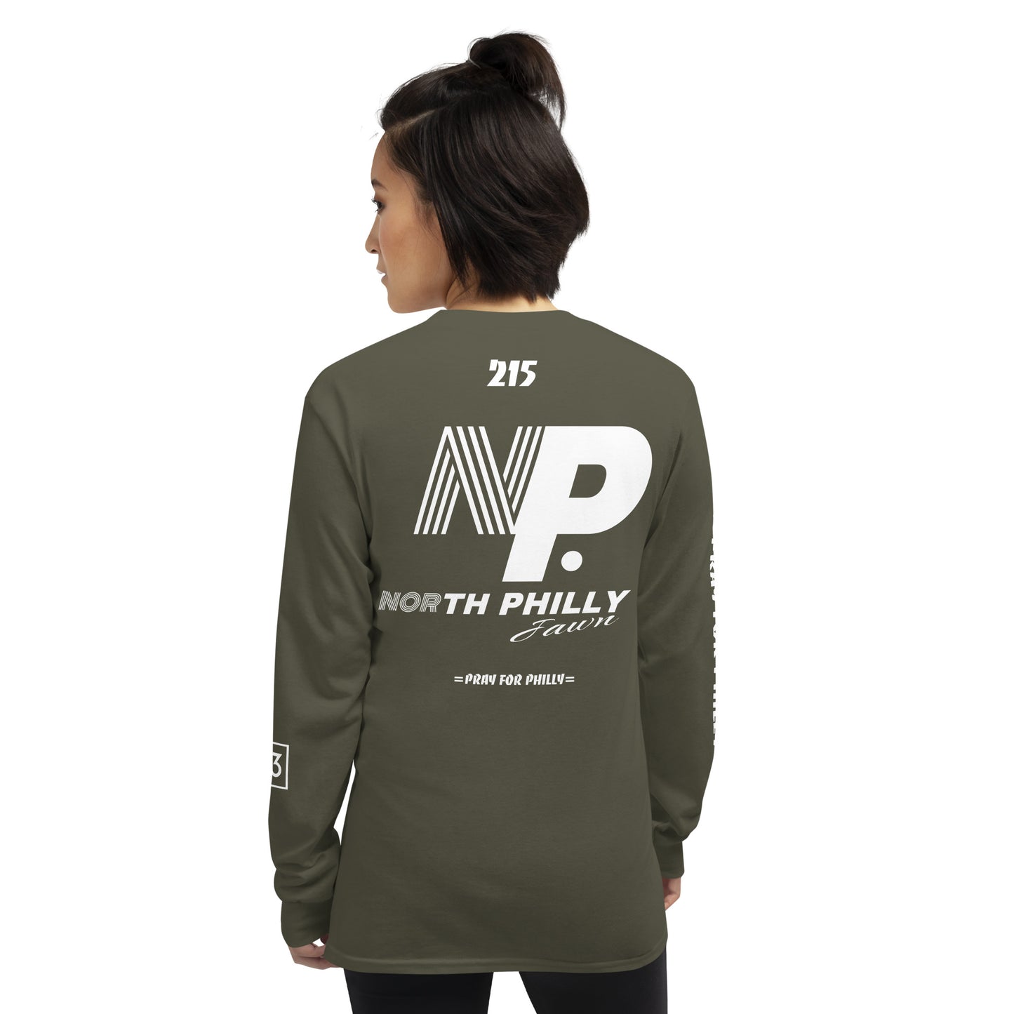 PRAY FOR PHILLY Men’s Long Sleeve Shirt