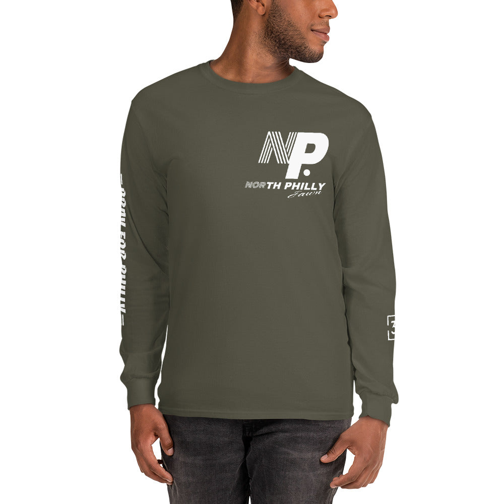 PRAY FOR PHILLY Men’s Long Sleeve Shirt