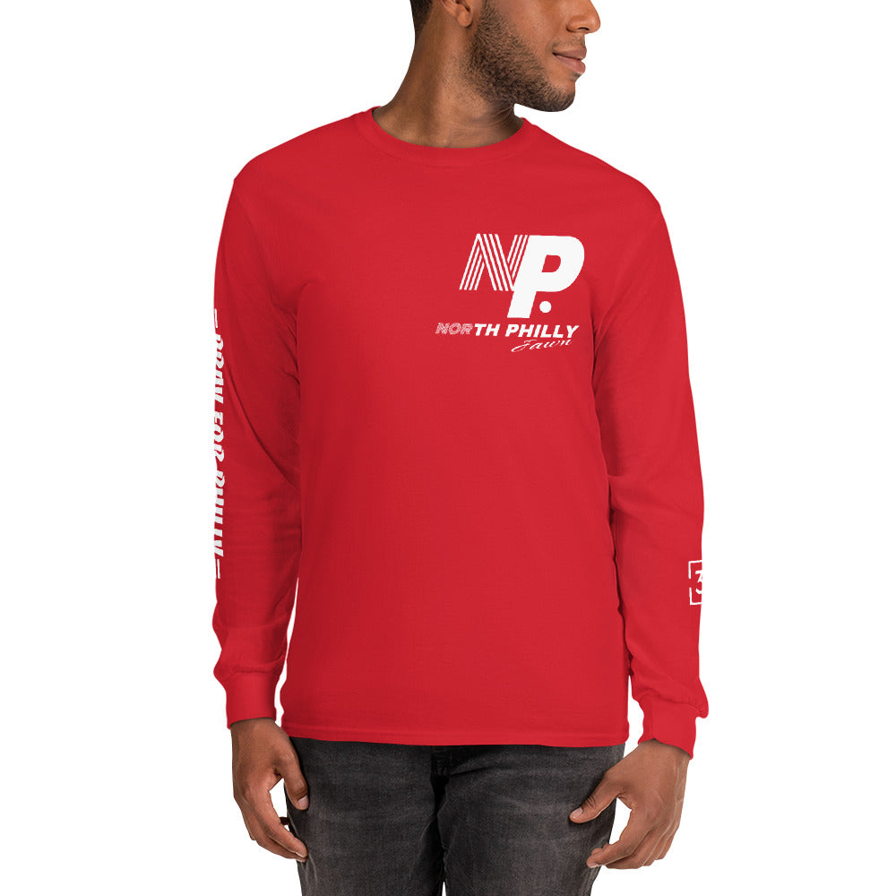 PRAY FOR PHILLY Men’s Long Sleeve Shirt