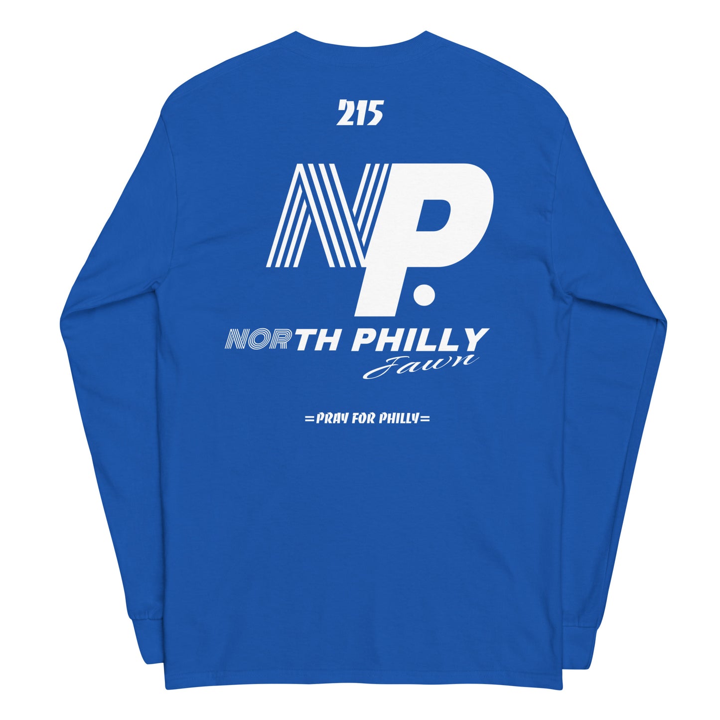 PRAY FOR PHILLY Men’s Long Sleeve Shirt