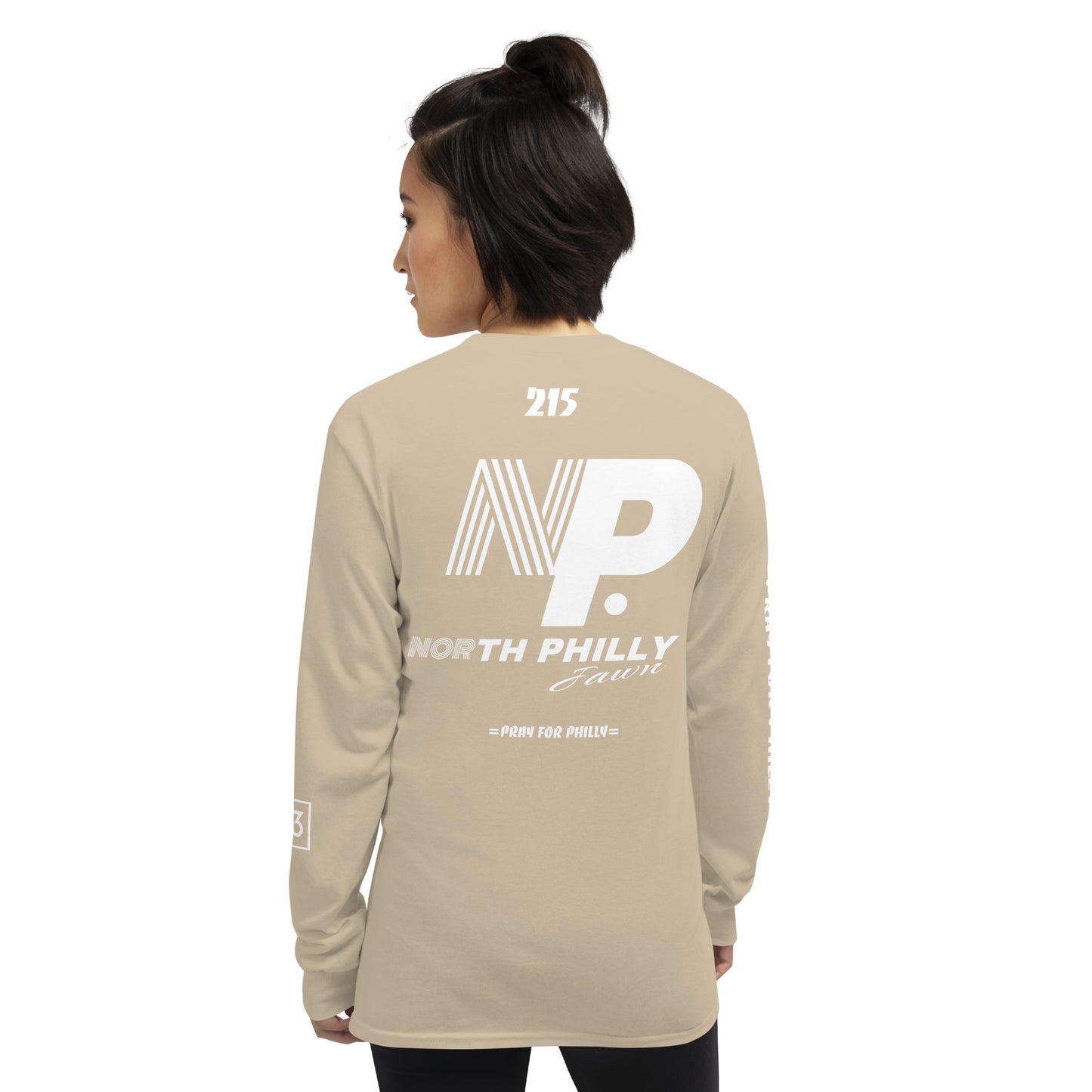 PRAY FOR PHILLY Men’s Long Sleeve Shirt