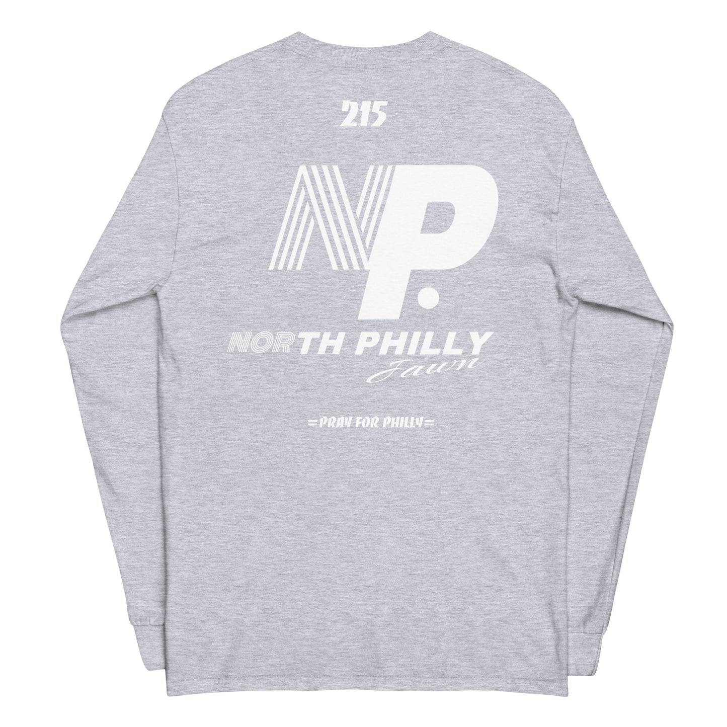 PRAY FOR PHILLY Men’s Long Sleeve Shirt