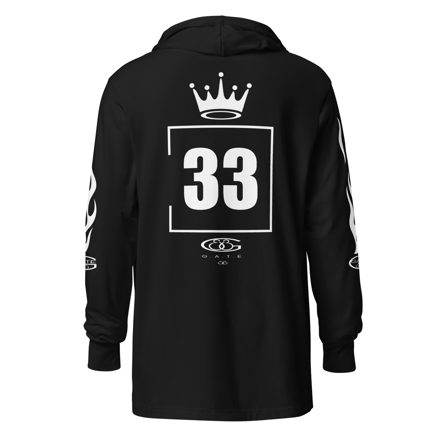 G33Z=Z Hooded long-sleeve tee