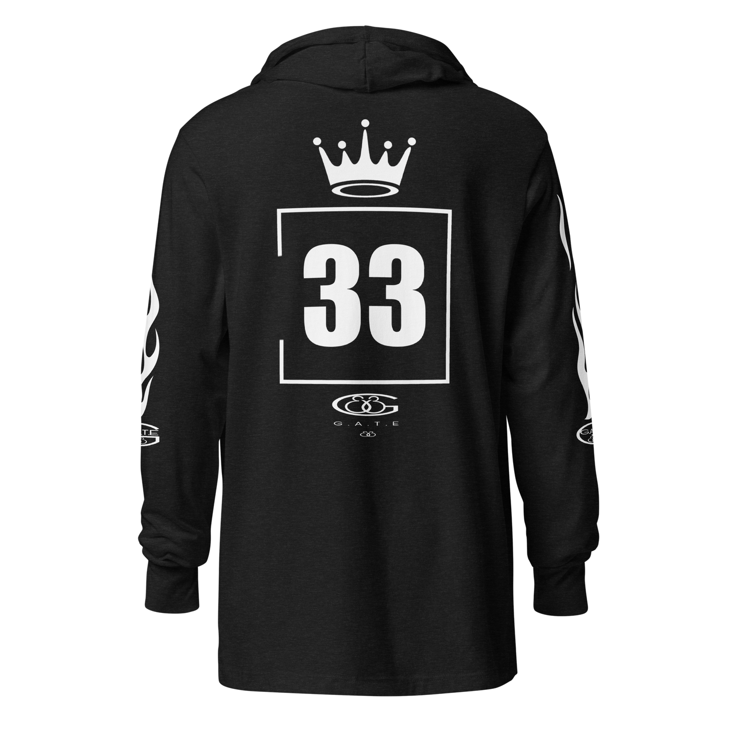 G33Z=Z Hooded long-sleeve tee