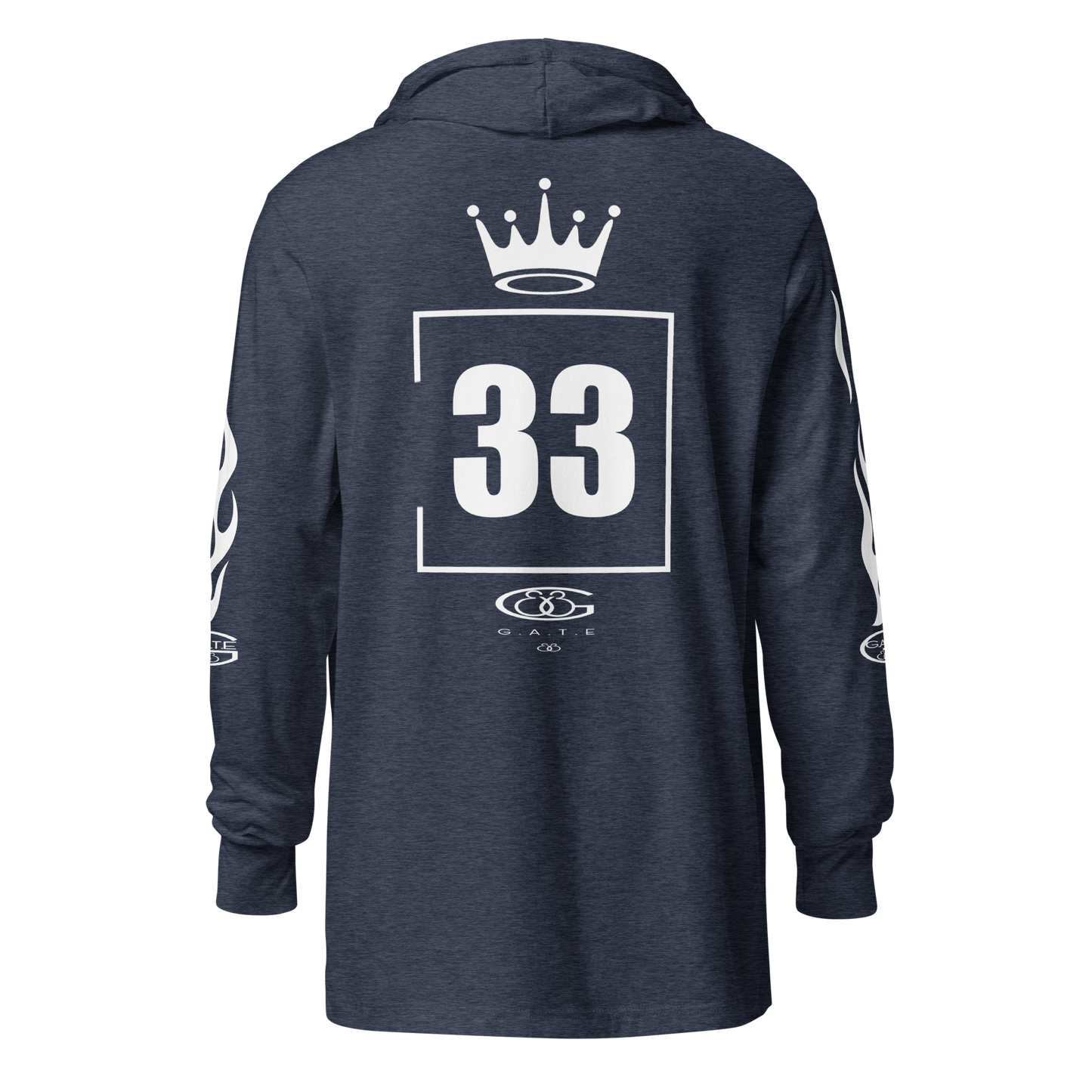 G33Z=Z Hooded long-sleeve tee