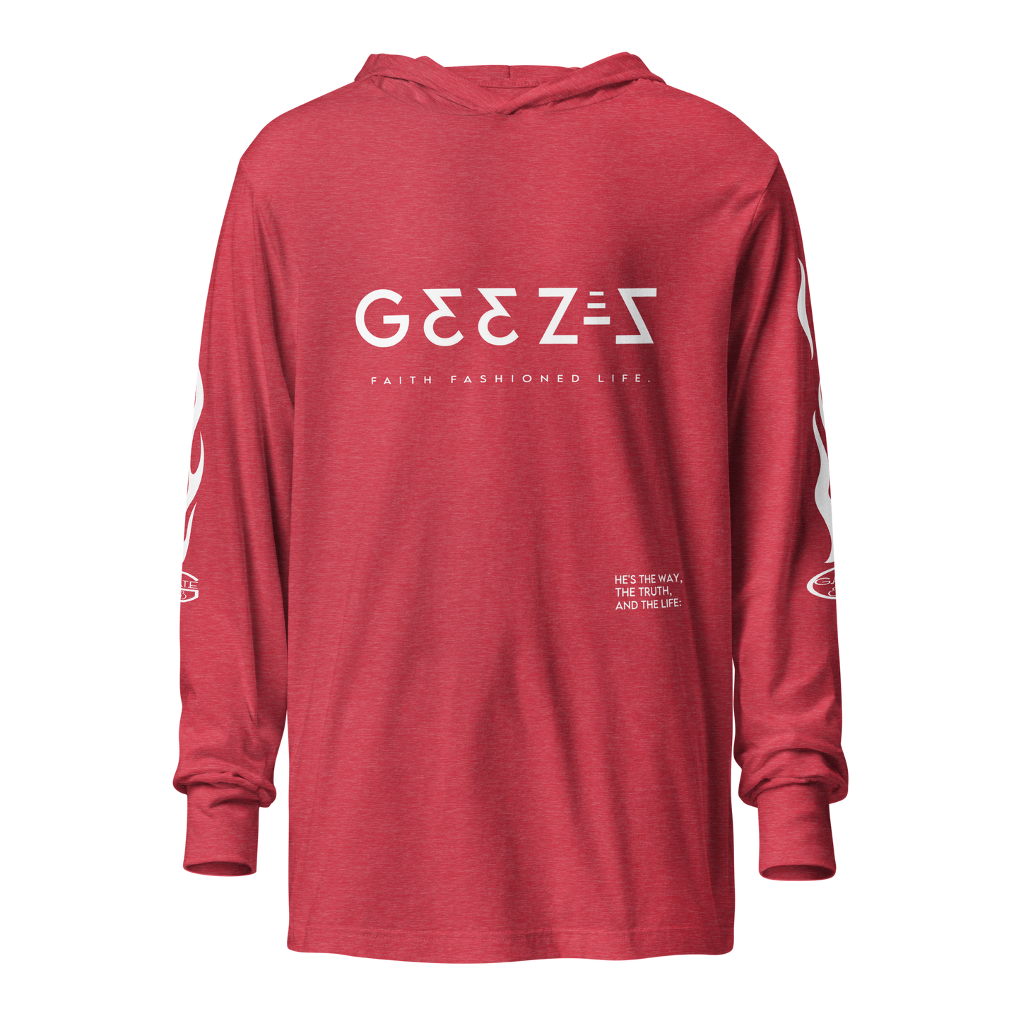 G33Z=Z Hooded long-sleeve tee