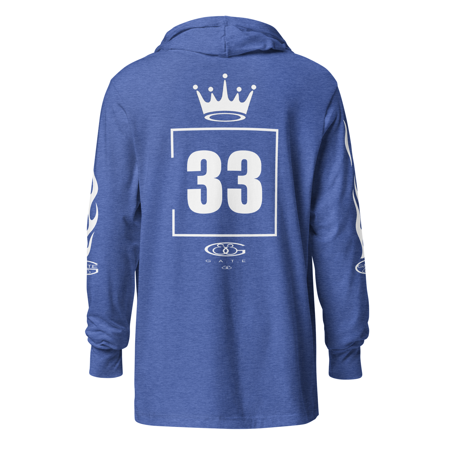 G33Z=Z Hooded long-sleeve tee