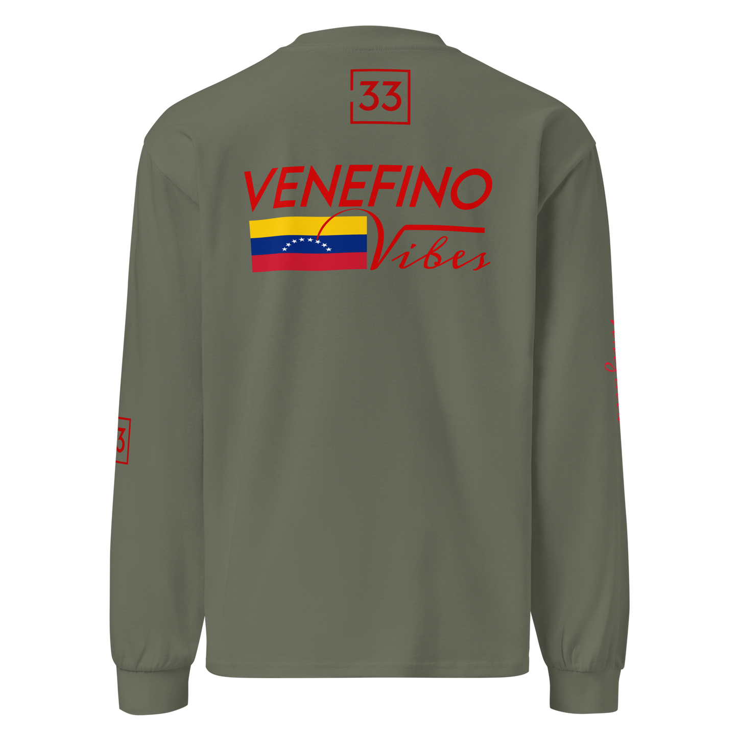 Pray for Venezuela Premium heavyweight long sleeve shirt