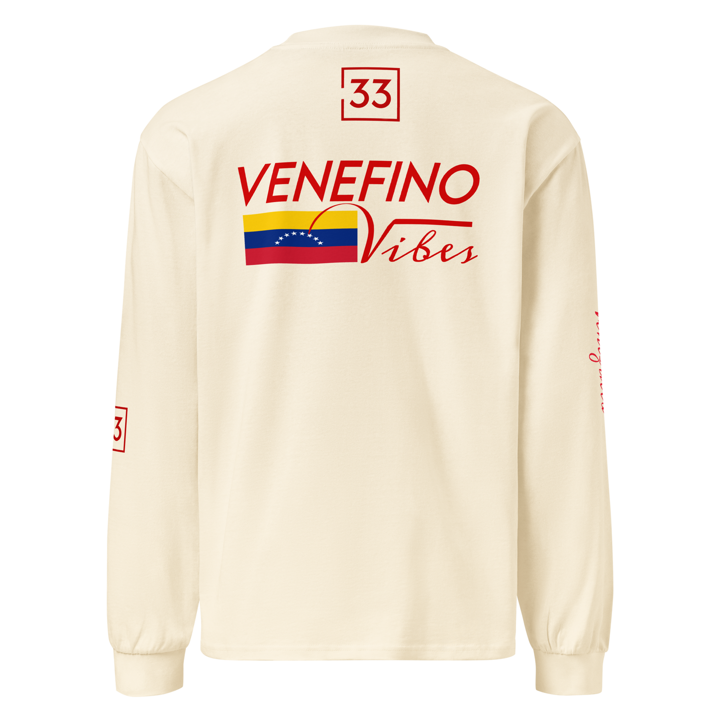 Pray for Venezuela Premium heavyweight long sleeve shirt