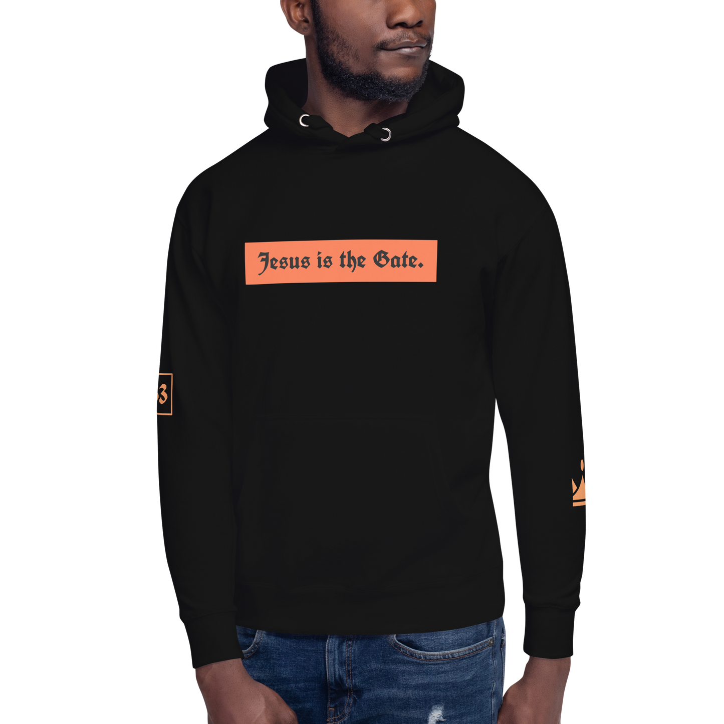 Jesus is the Gate. Unisex Hoodie