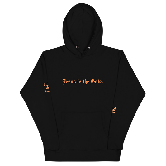 Jesus is the Gate. Unisex Hoodie