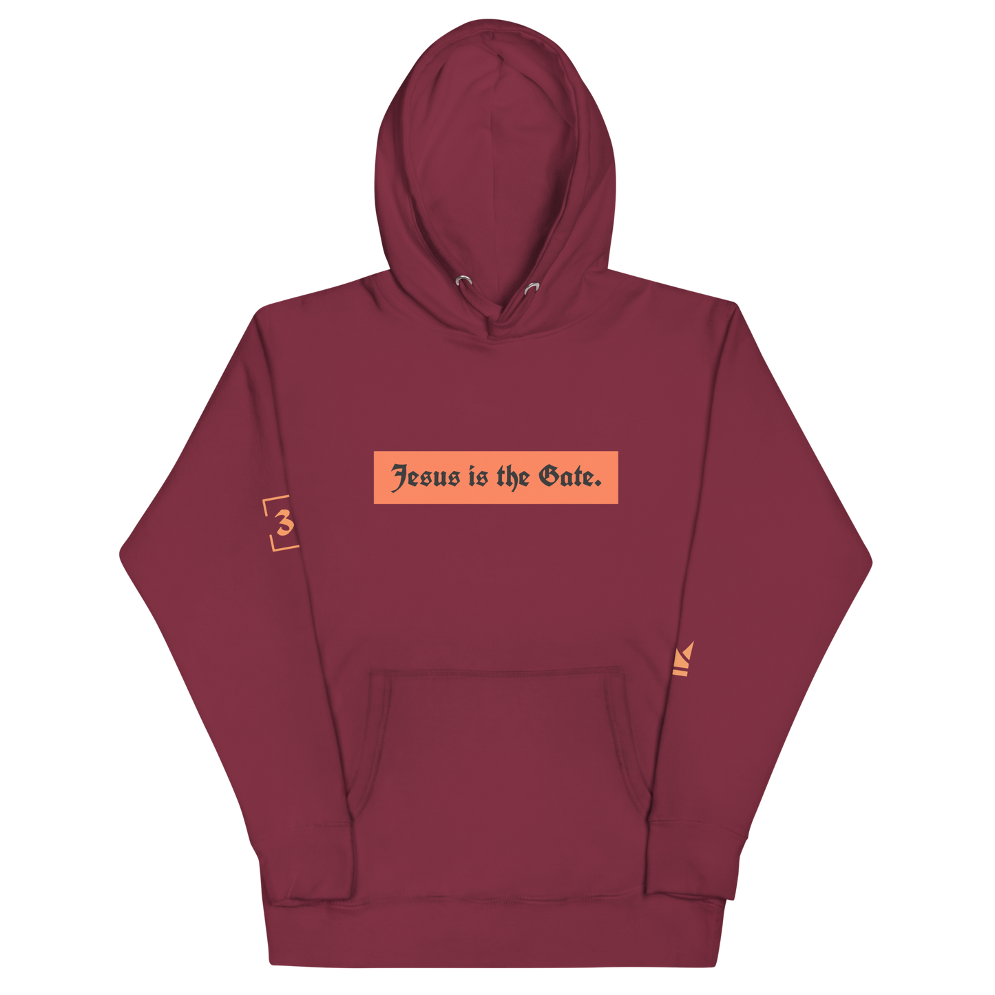 Jesus is the Gate. Unisex Hoodie