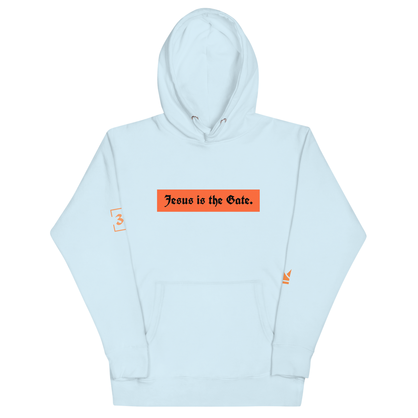 Jesus is the Gate. Unisex Hoodie