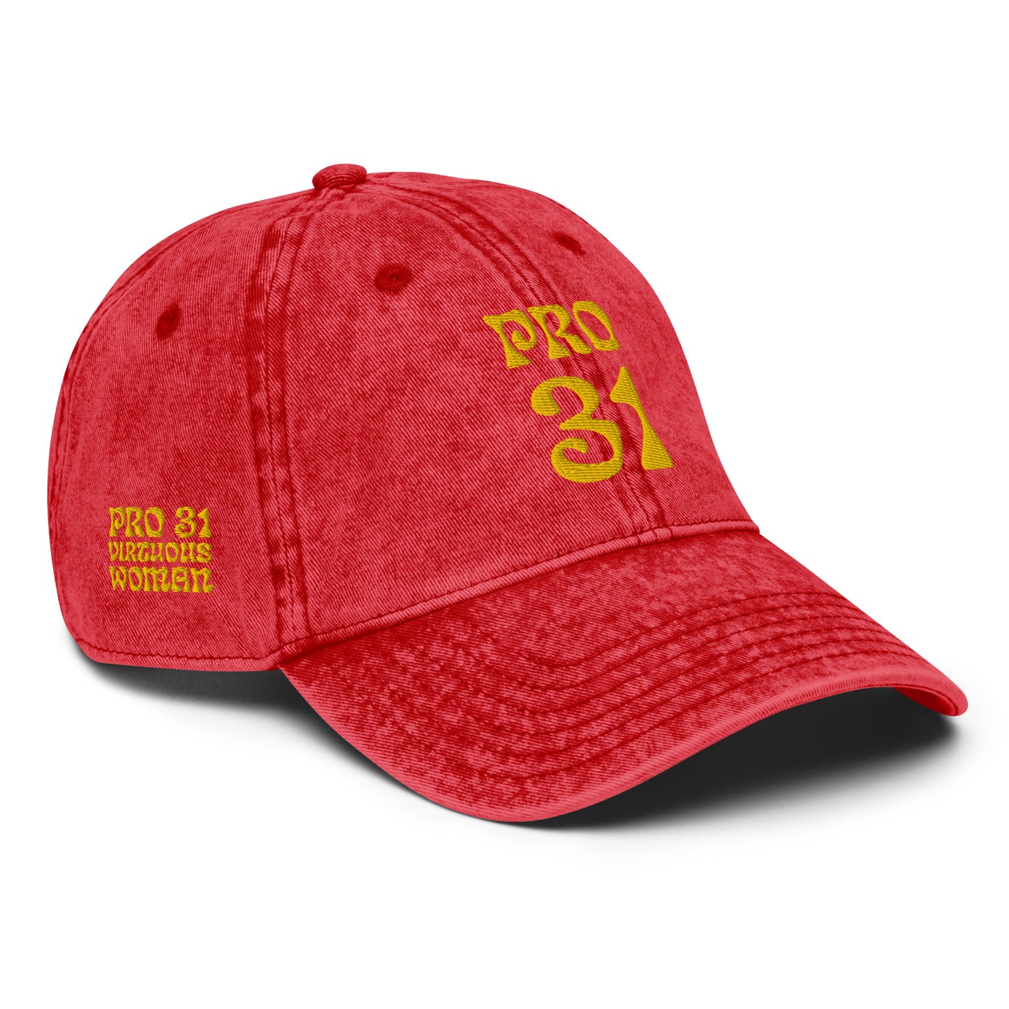 PRO 31 Vintage Cotton Twill Cap